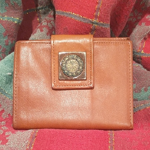 Rolfs Vintage Tan Zodiac Leather Wallet - Picture 1 of 9